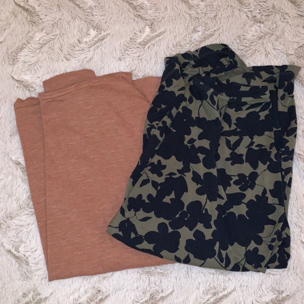 Two Comfy Long Sleeves - Lands End + Maurices